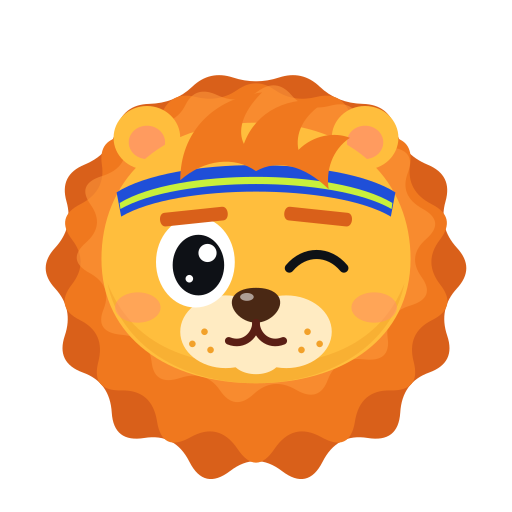 Grin winking